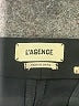 L'Agence Solid Black Active Pants Size 8 - photo 3
