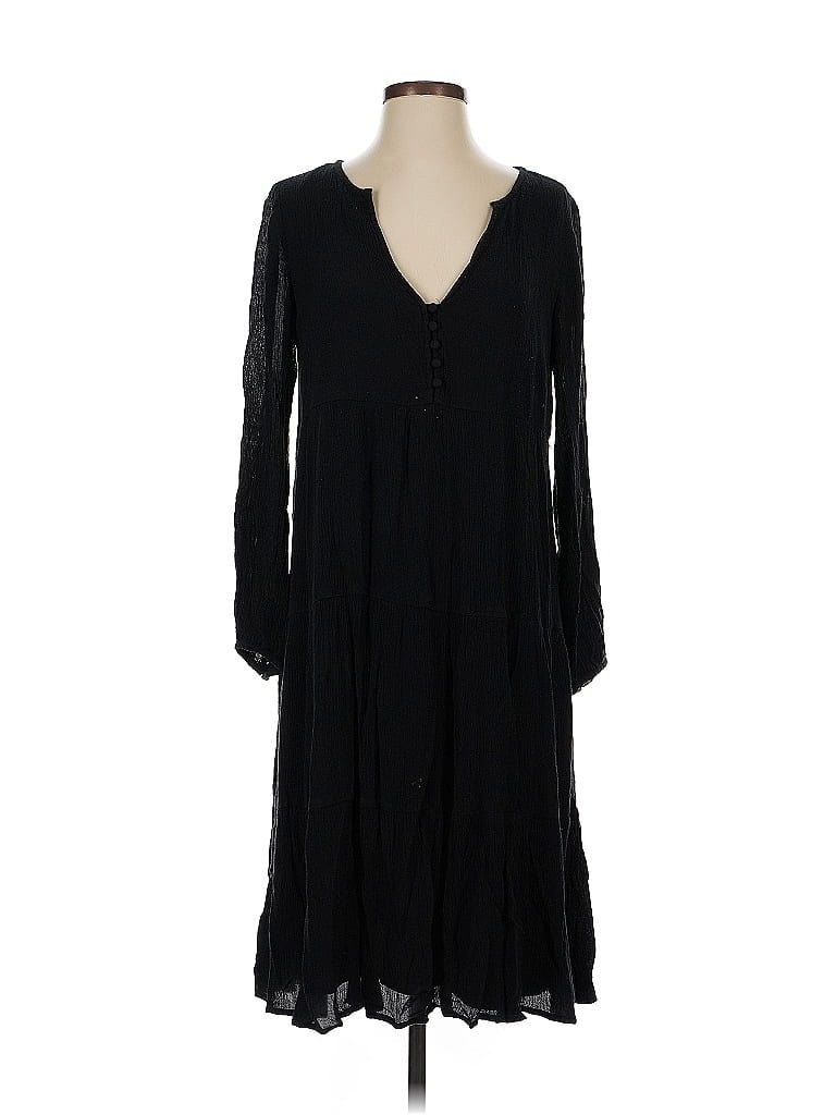 Pre-owned Ann Taylor Loft Casual Dress In Black