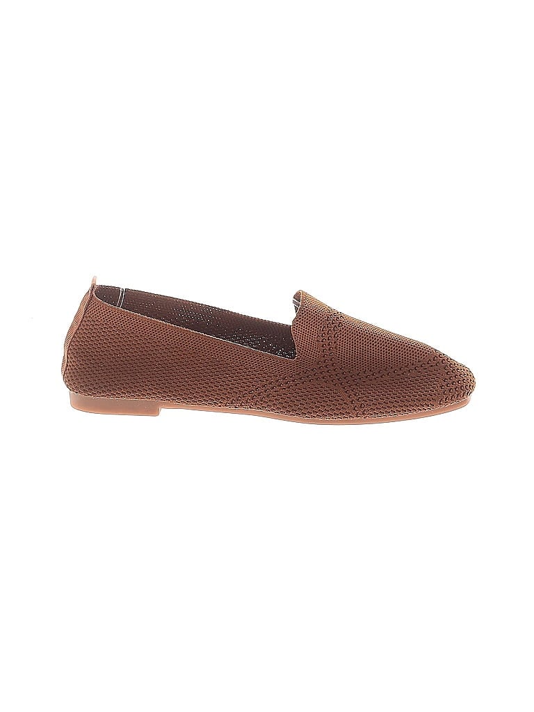 UNBRANDED Pre-owned Flats In Brown