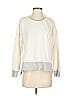 Mia + Tess Color Block Ivory Sweatshirt Size S - photo 1