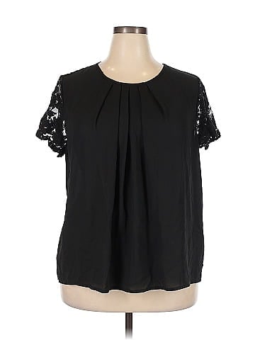 Emery Rose Short Sleeve Blouse (view 1)