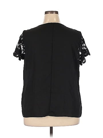 Emery Rose Short Sleeve Blouse (view 2)