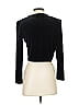 Jessica Howard Black Long Sleeve Blouse Size 4 (petite) - photo 2