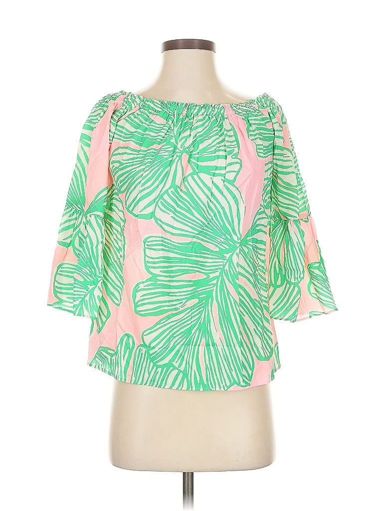 LILLY PULITZER Pre-owned 3/4 Sleeve Blouse In Pink