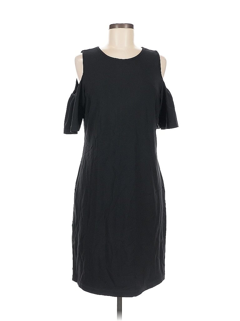 Pre-owned Boston Proper Casual Dress In Black