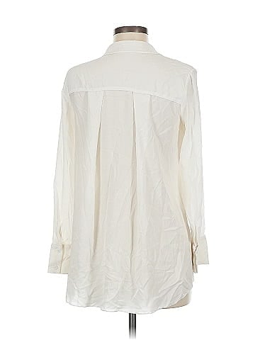 Alice + Olivia Long Sleeve Silk Top (view 2)