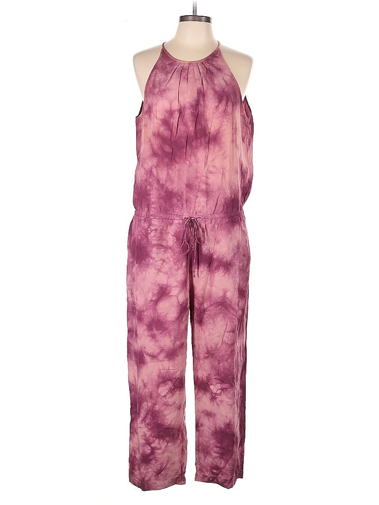 Pre-owned Cloth & Stone Jumpsuit In Purple