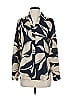 Unbranded 100% Polyester Ivory Tan Long Sleeve Blouse Size S - photo 1