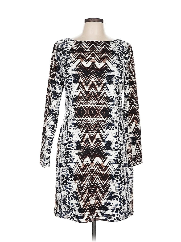 Pre-owned Vince Camuto Casual Dress In White