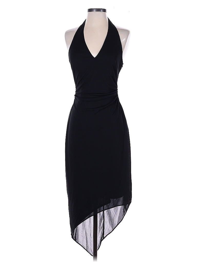Pre-owned David Meister Cocktail Dress In Black