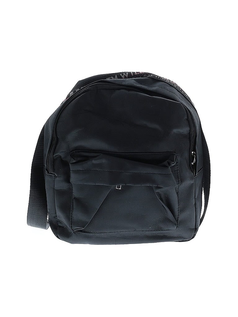 Pre-owned Assorted Brands Backpack In Black
