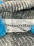 Self Contrast Gray Poncho Size XS - photo 7