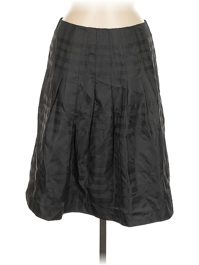 Pre-owned H&m Formal Skirt In Gray