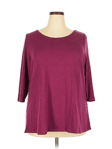 Lane Bryant Outlet 3/4 Sleeve Top (view 1)