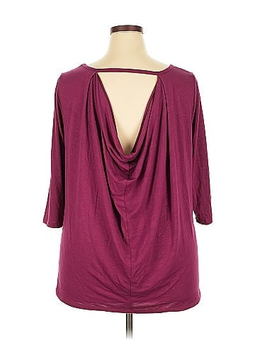 Lane Bryant Outlet 3/4 Sleeve Top (view 2)