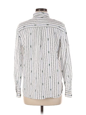 Ann Taylor LOFT Long Sleeve Button-Down Shirt (view 2)