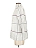 Tahari Plaid White Gray Turtleneck Sweater Size S - photo 5