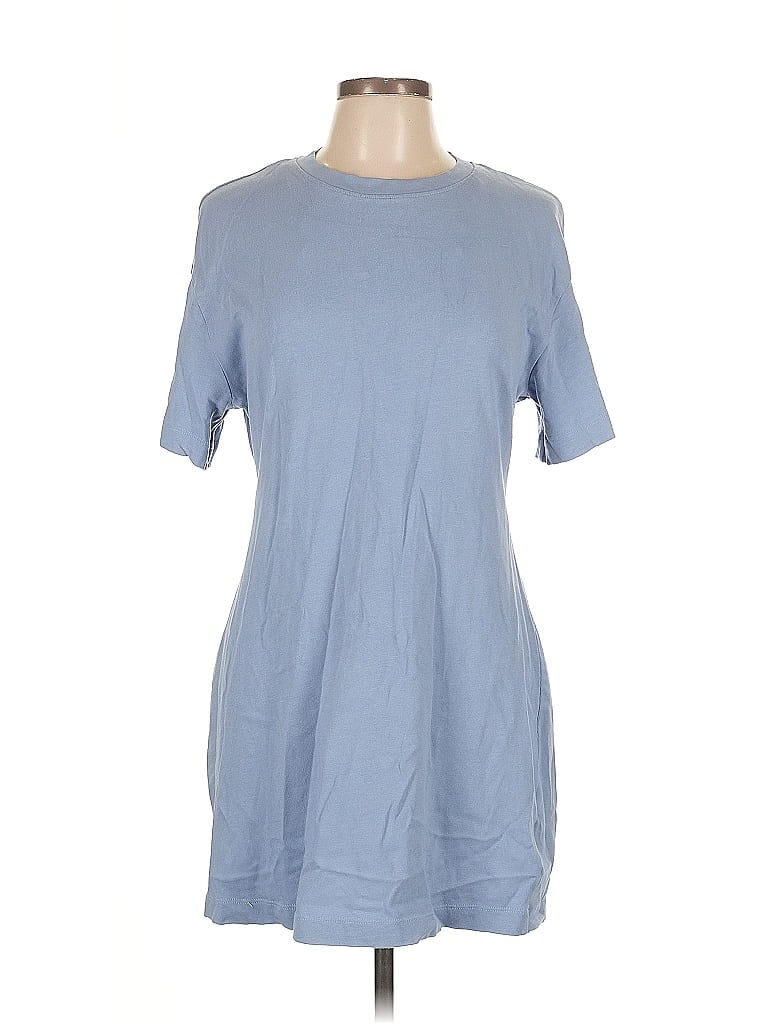 Pre-owned H&m Casual Dress In Blue