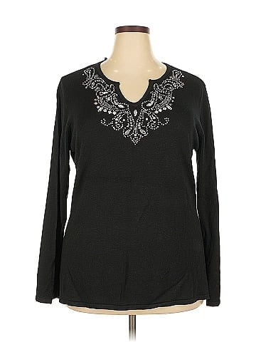 NY Collection Long Sleeve T-Shirt (view 1)
