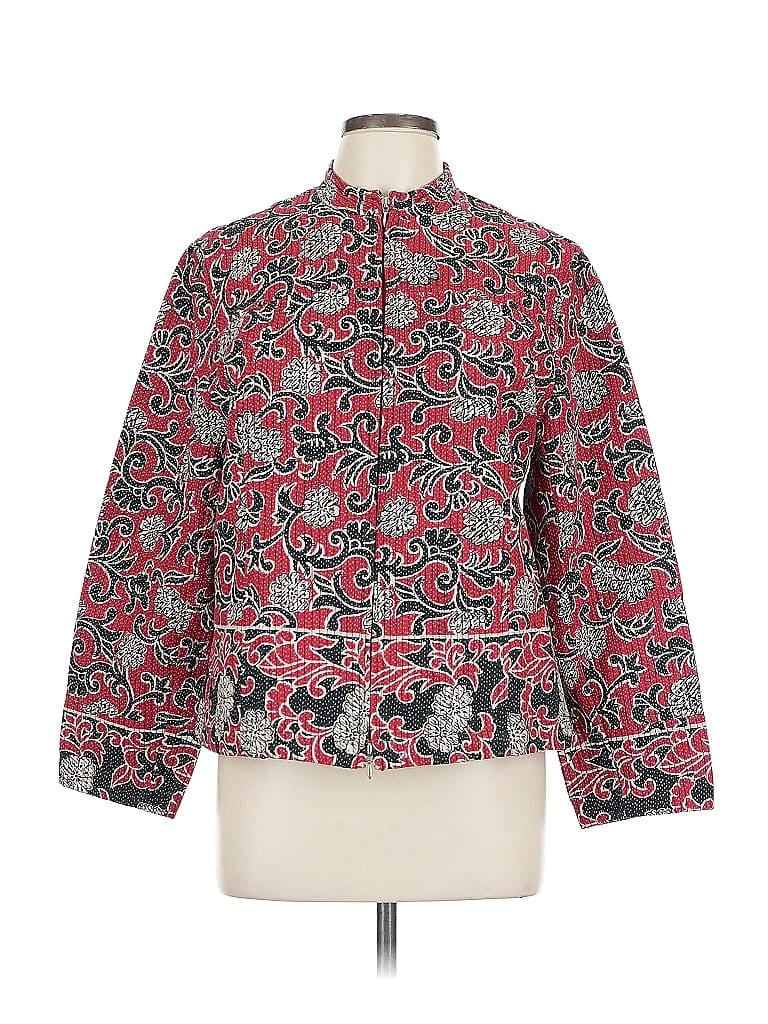 Pre-owned Coldwater Creek Jacket In Red