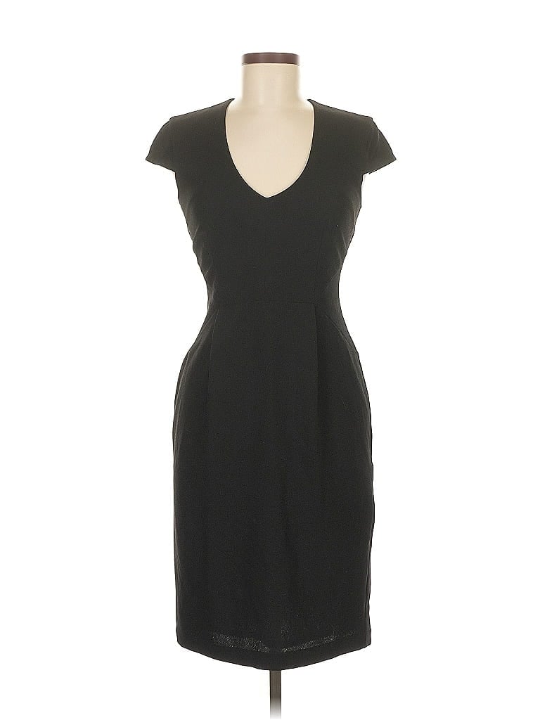 Pre-owned H&m Cocktail Dress In Black