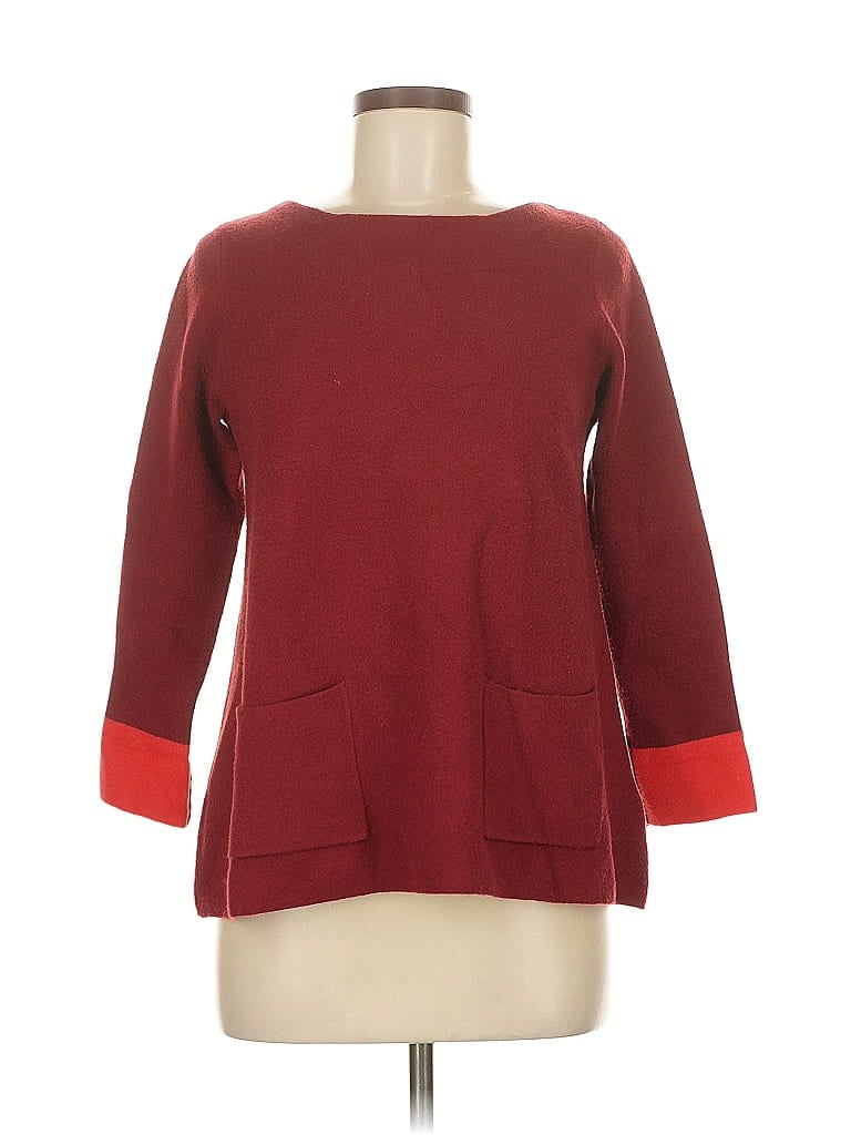 Pre-owned Cynthia Rowley Tjx Pullover Sweater In Red