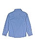 Calvin Klein Blue Long Sleeve Button-Down Shirt Size 4 - photo 2