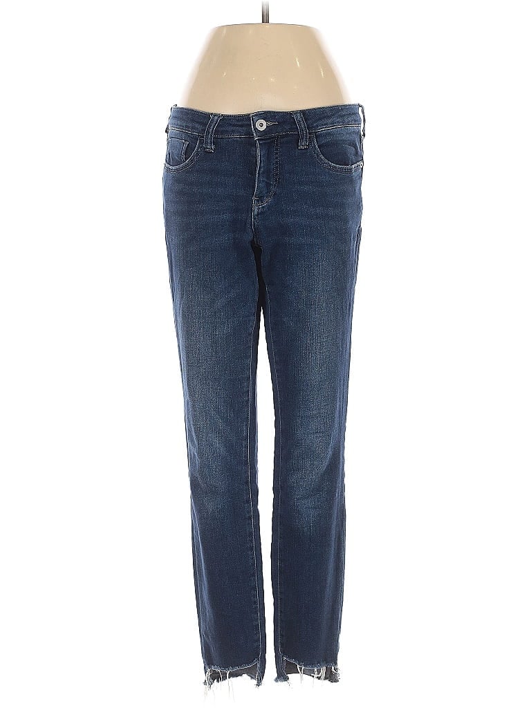 Pre-owned Pilcro And The Letterpress Jeans In Blue