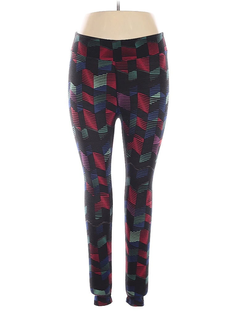 Pre-owned Lularoe Leggings In Red