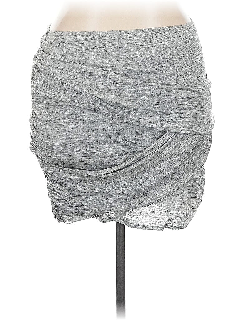 Pre-owned Max Studio Casual Skirt In Gray