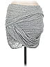 Max Studio 100% Linen Gray Casual Skirt Size XL - photo 2
