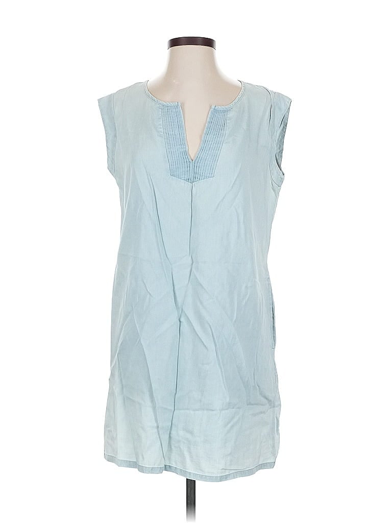 Pre-owned As U Wish Casual Dress In Blue