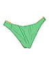 J.Crew Color Block Green Swimsuit Bottoms Size XL - photo 2