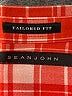 Sean John 100% Cotton Plaid Red Long Sleeve Button-Down Shirt Size S - photo 7