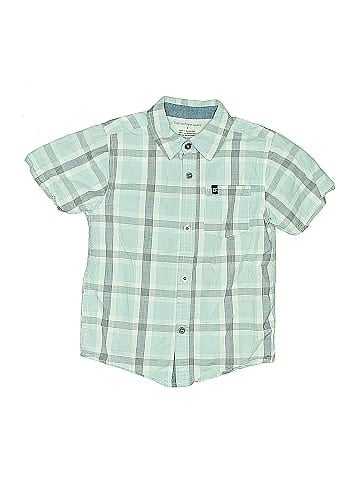 CALVIN KLEIN JEANS Short Sleeve Button-Down Shirt (view 1)