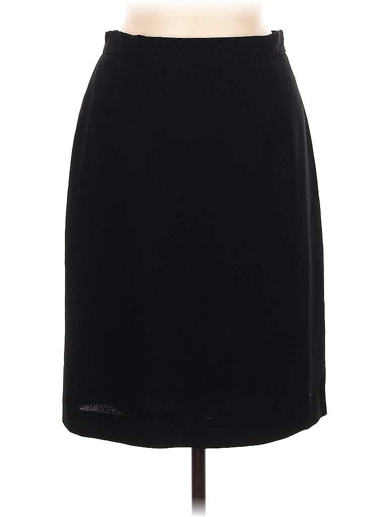 GIANNI Pre-owned Wool Skirt In Black