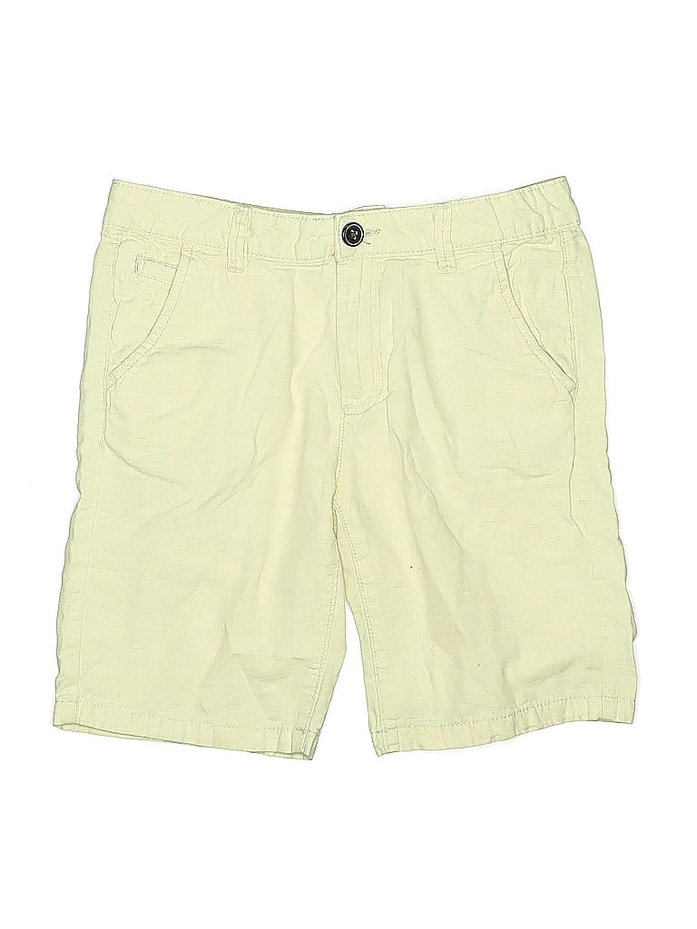 MNG Pre-owned Kids' Khaki Shorts In Yellow