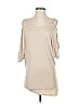 Ella Moss Tan Short Sleeve Top Size S - photo 1