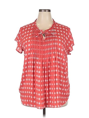 Liz Claiborne Career Short Sleeve Blouse (view 1)