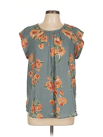 Alice Blue Short Sleeve Blouse (view 1)