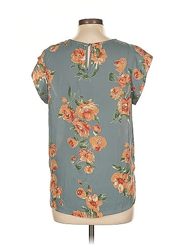 Alice Blue Short Sleeve Blouse (view 2)