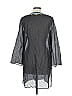 WD.NY 100% Polyester Black 3/4 Sleeve Blouse Size 12 - photo 2