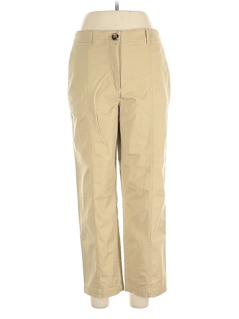 ANN TAYLOR Pre-owned Khaki Pant In Brown