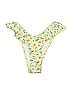 Unbranded Floral Yellow Swimsuit Bottoms Size S - photo 1