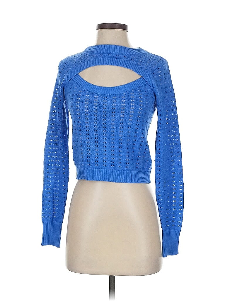 Pre-owned Lulus Pullover Sweater In Blue