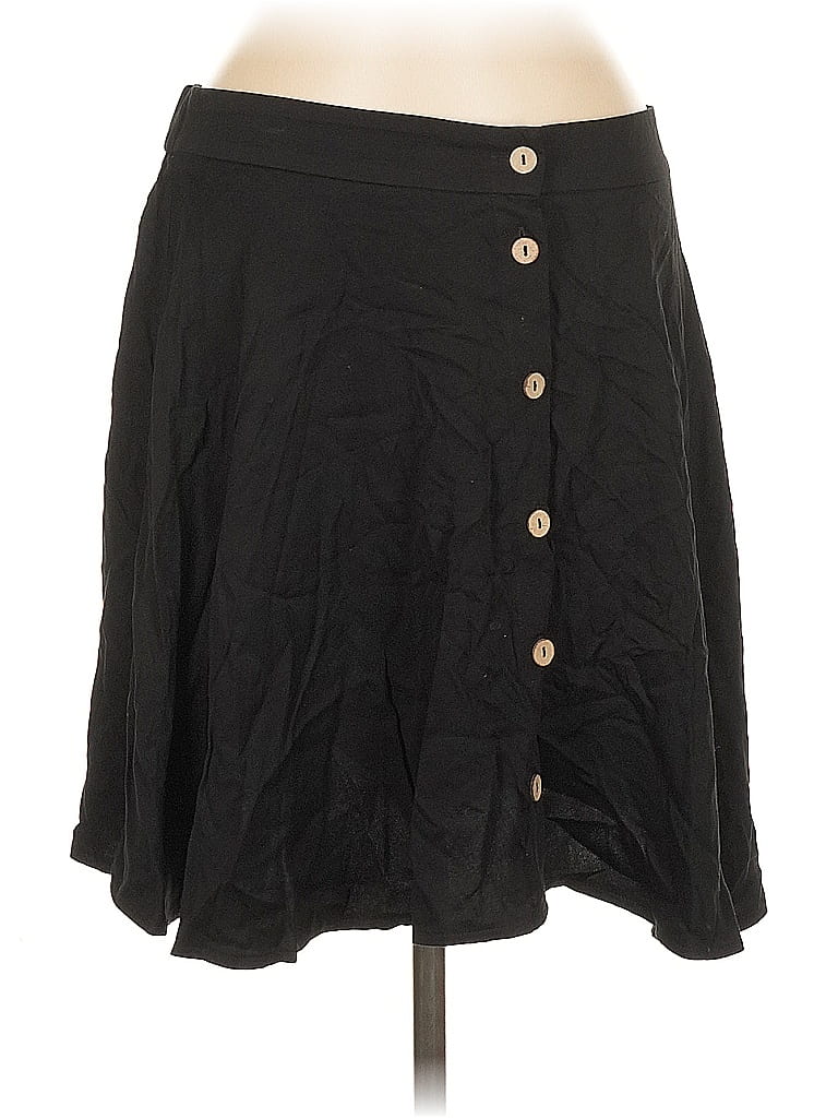 Pre-owned Maurices Casual Skirt In Black