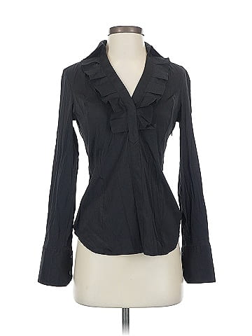 Express Design Studio Long Sleeve Blouse (view 1)
