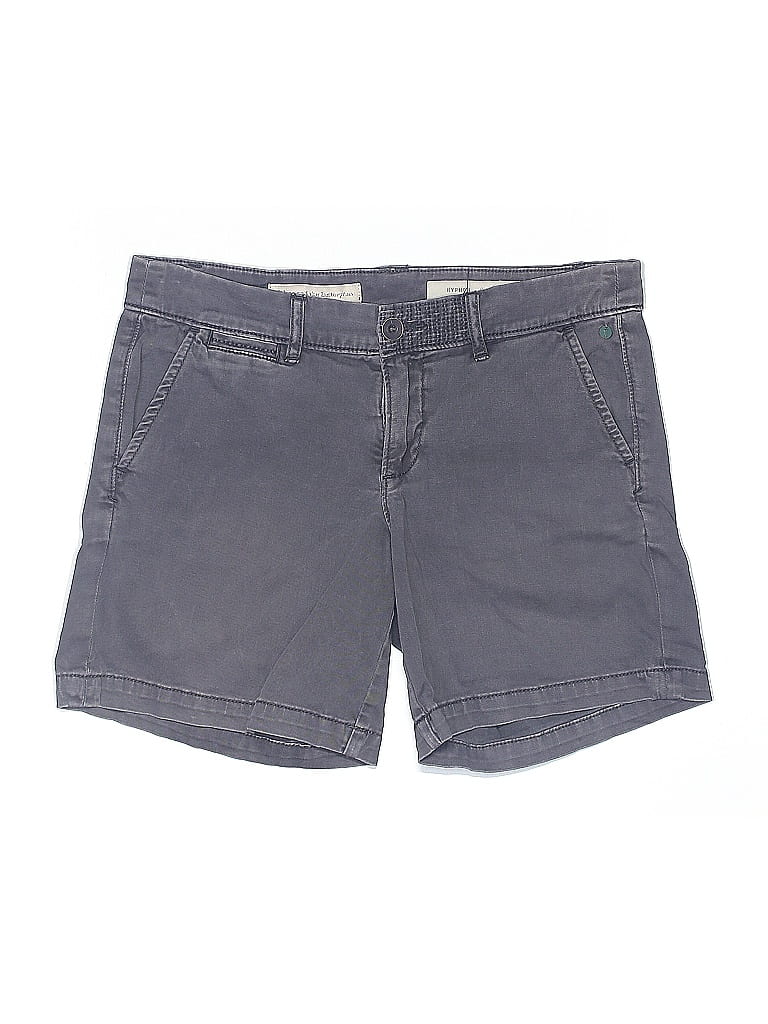 Pre-owned Pilcro And The Letterpress Shorts In Gray