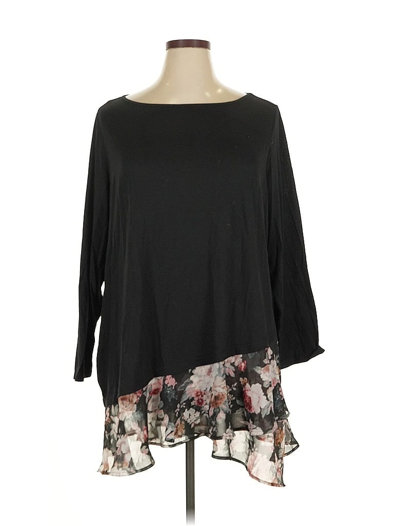 Bloomchic Casual Dress In Black