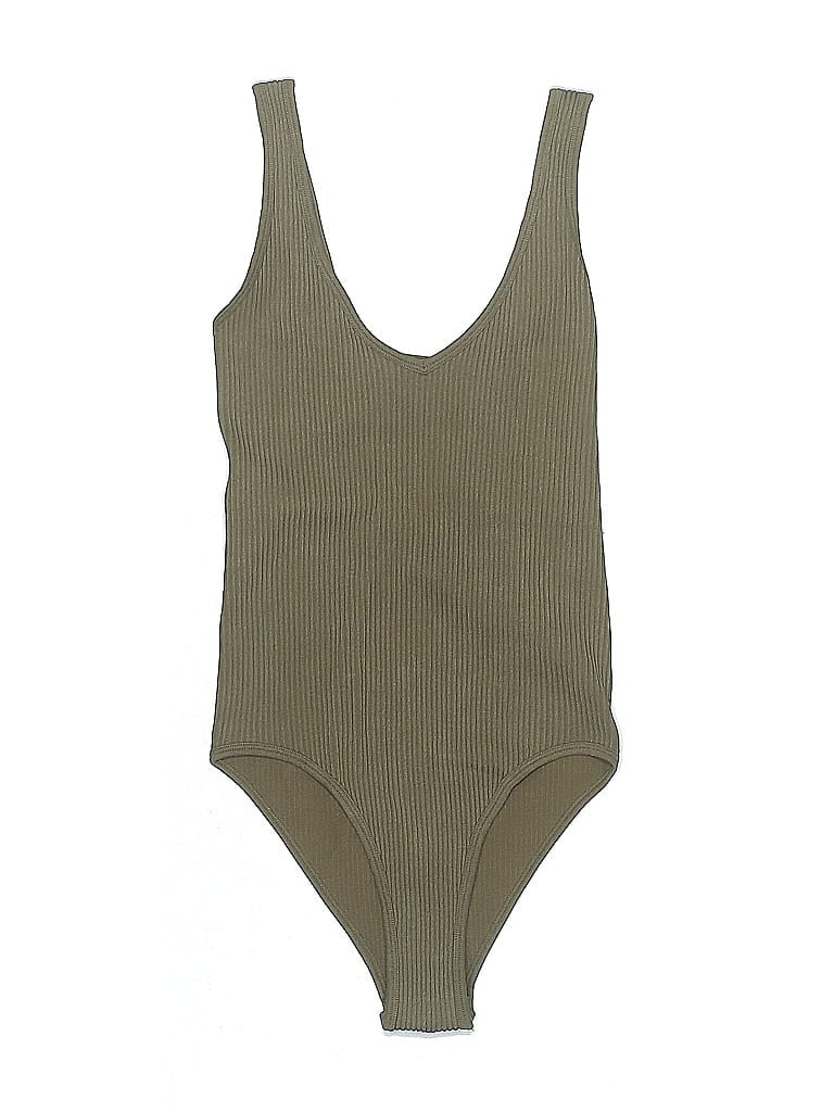AURA Pre-owned Bodysuit In Green